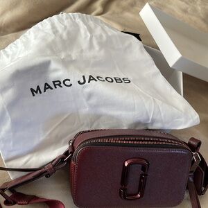 Marc Jacobs Burgundy Crossbody Bag